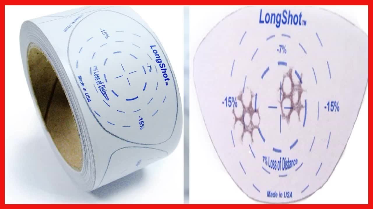 Unlock Your Best Golf Swing with Oversized Impact Labels