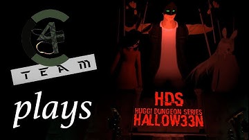 VRChat | TeamC4 Plays Huggi Dungeon Series Halloween Editon ( Pt.1  )