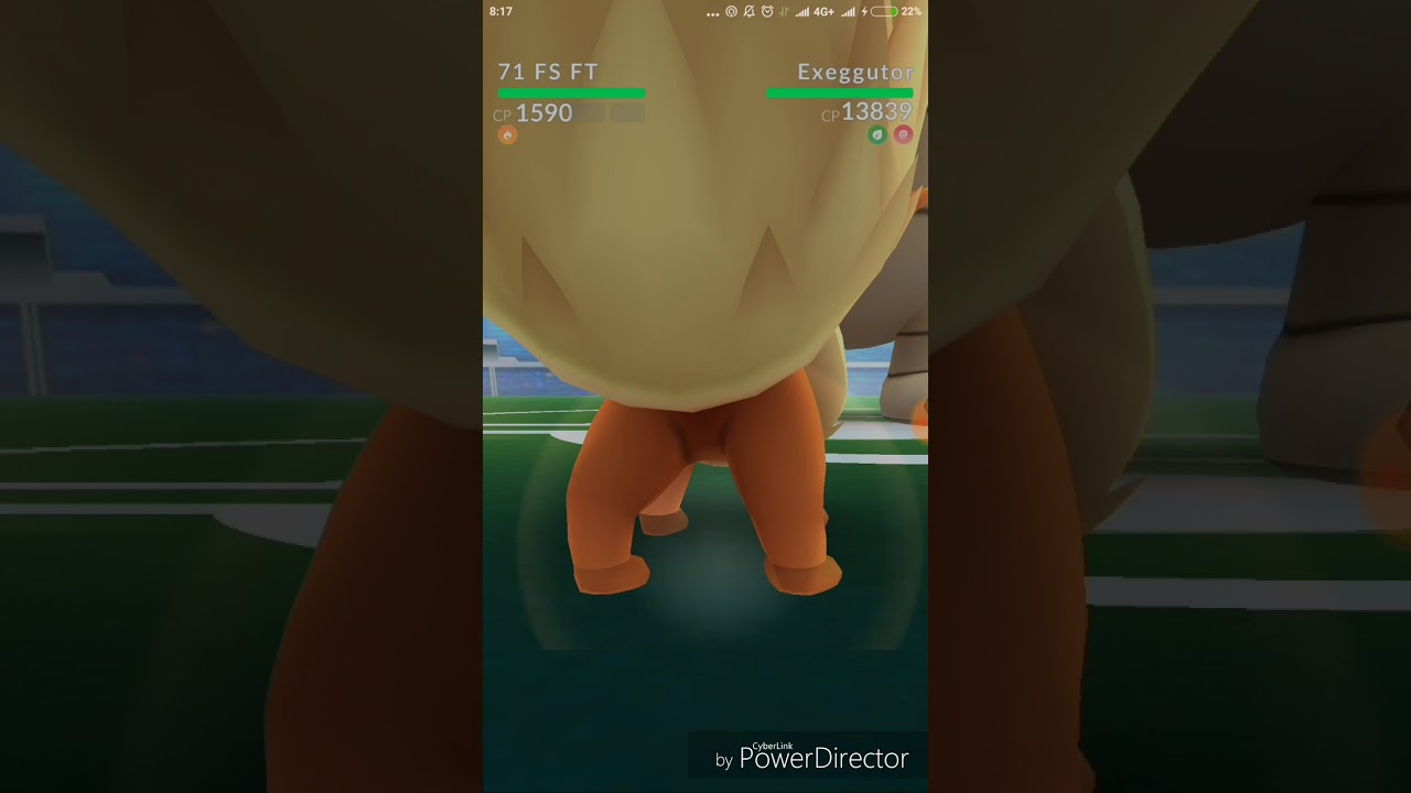 Level 23 Trainer Solo Exeggutor Raid Boss