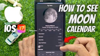 How to See the Moon Calendar on iPhone screenshot 4