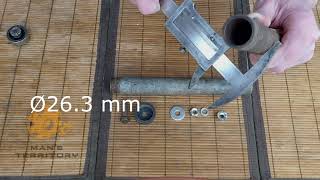 How to make pipe shotgun 12 gauge and firing pin. Homemade pistol. Como hacer una escopeta