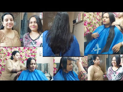 My Sixth Parlour Vlog 💇‍♀️❤️ | Hair Cutting | Layer With Feather | Sunita Uttrakhand