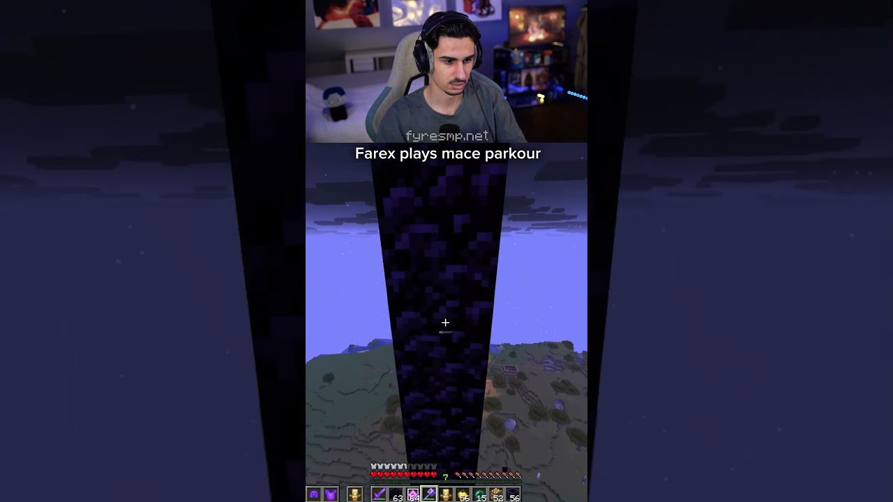 Farex plays mace parkour