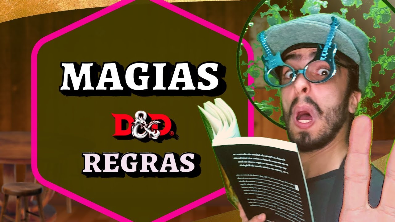 MAGIAS EM D&D - O jeito mais FÁCIL de aprender.