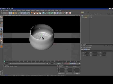 Cinema 4D Tutorial 1/5- Basic 1/2 - german (deutsch)