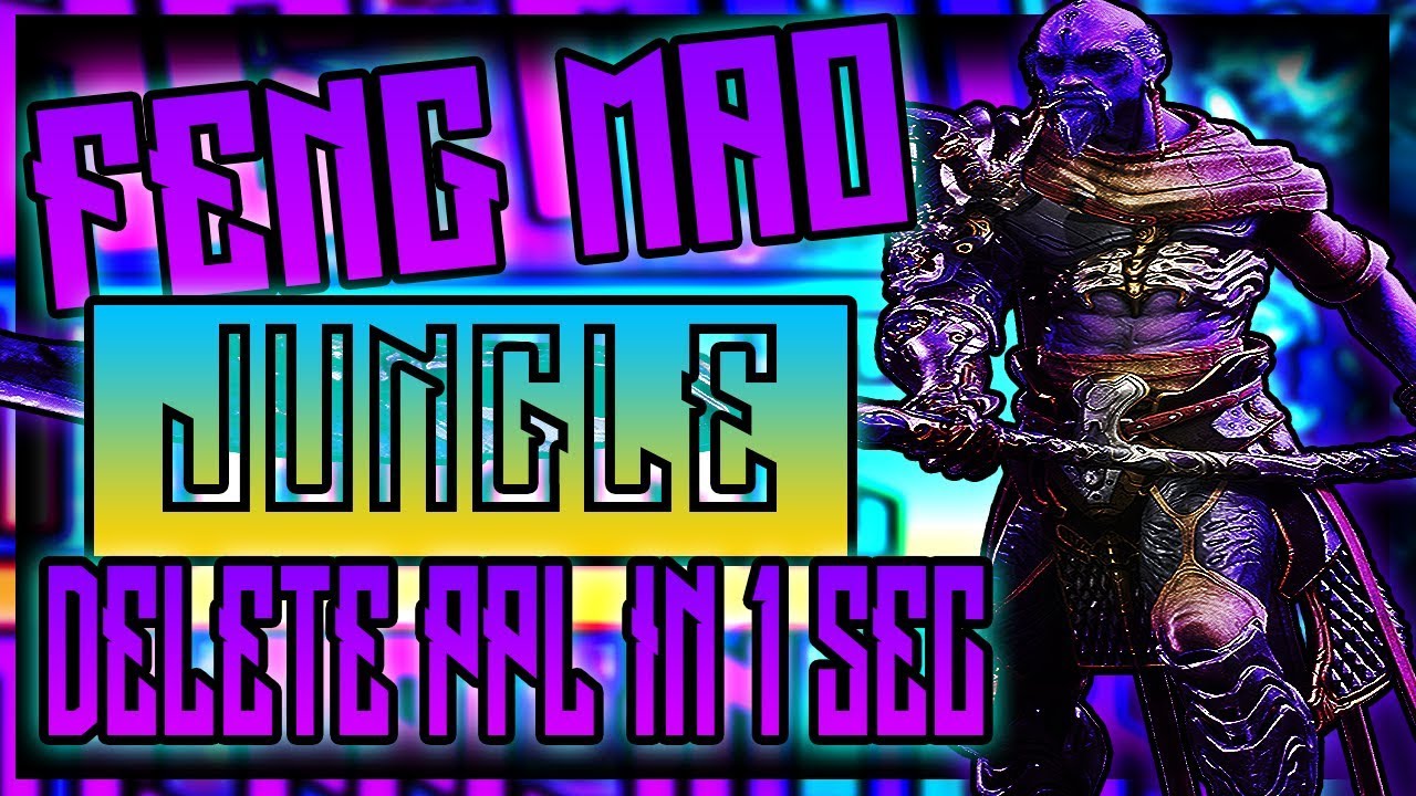 Paragon INSANE JUNGLE FENG MAO | ENEMY W/ HALF = INSTA DEATH| ULTIMATE IS OP|THIS IS CHEAP