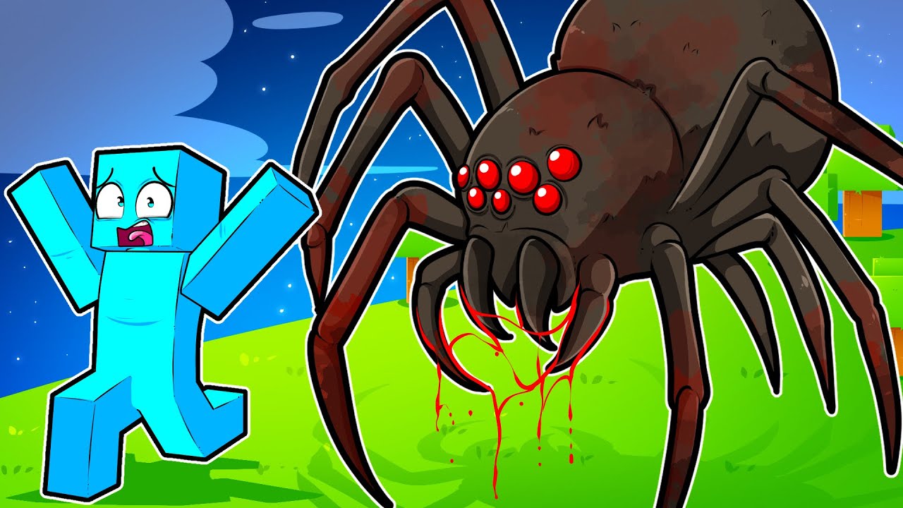 [+10] Я ВЫЖИЛ с ARACHNOPHOBIA MOD в Minecraft!