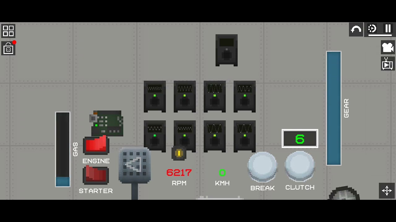 Engine sim asmr | Melon Playground