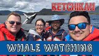 Back in KETCHIKAN - ALASKA on CELEBRITY SOLSTICE for an amazing WHALE WATCHING 🐋