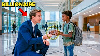 Poor Boy Finds a Lost Wallet with $1500 — He Tries to Return It, Unaware It Belongs to a Billionaire
