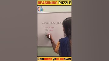 Reasoning puzzle | Alphabets series #gsaaestheticmaths #gsaeducationalcouncil #gsa #reasoningpuzzle