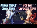 【GI】C0 Ayaka & Yoimiya Spiral Abyss 2.1 Floor 12 Full Star Clear Gameplay!