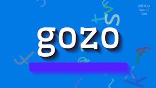 Download lagu GOZO - How to say Gozo?