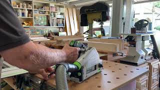 Festool MFT table with TS55 Track Saw