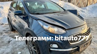 Битый Kia Sportage 2020г., 2.0 (149л/с)., 175 т.км., 1 владелец от #bitauto777 #bitie #дтп #авария