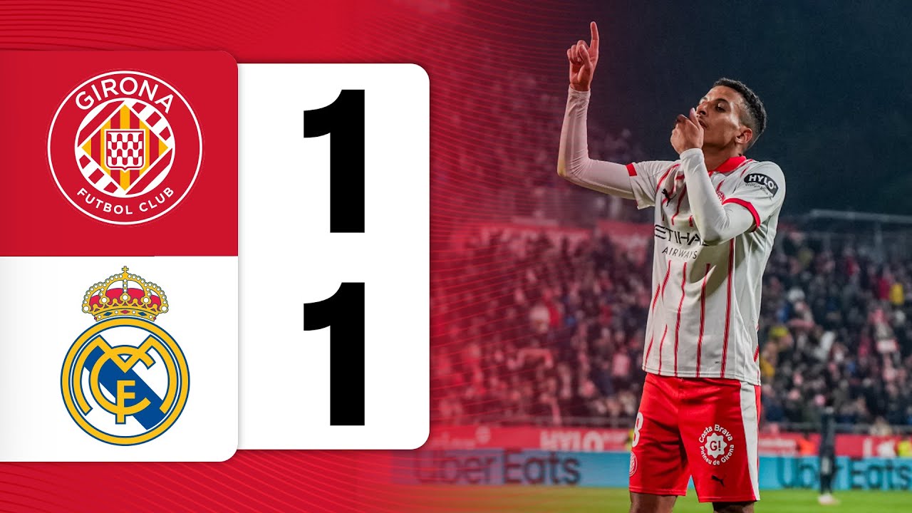 GIRONA FC 1-1 REAL MADRID | LALIGA EA SPORTS 2025/26 J14 | GIRONA FC