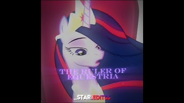 Princess Twilight 😭💜 #mlp #mylittlepony #twilightsparkle #edit #capcut #og #reels #shorts #fyp