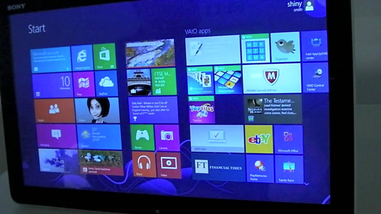 Windowsデスクトップ SONY VAIO TAP20 VAIO Tap 20 | “VAIO” | ソニー