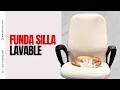 Cómo Hacer una Funda para Silla de Escritorio Fácil y Reutilizable Fredryka #costura