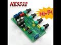 NE5532 OP-AMP HIFI Amplifier Preamplifier Volume Tone Control Board||BANGGOOD UNBOXING