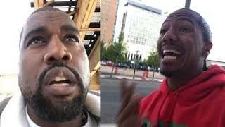 Kanye Comes For Nick Cannon, ‘Don’t Speak On My Wife!' Nick Responds