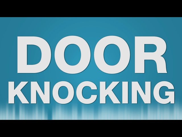 Door Knocking SOUND EFFECT - Heavy Door Knocks Anklopfen SOUNDS class=