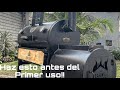 Como curar tu parrilla nueva  entre carne y fuego bbq  ep1