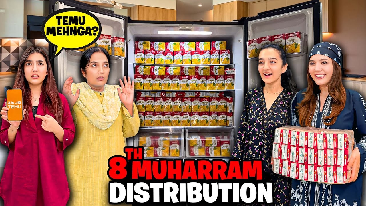 8th Muharram Ki Distribution Cancel Hogai😰💔|TEMU Ki Cheezien Mehngi Hogai?😱😭|Sistrology