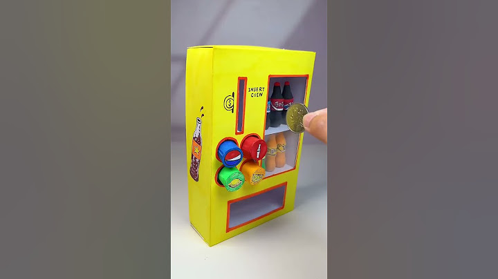 Manual diy vending machine#craft #Diy#handmade #foryou