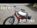 Combine a Bike With a Go-kart.1800 Watt Electric Drift Trike Build