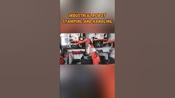 Industrial Robots: Stamping and Handling Tasks#IndustrialRobots #StampingAndHandling #robotics