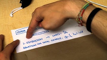 Week 2 What Are Linear, Surface, and Volume Charge densities?