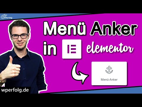 Menü Anker in Elementor (2022) | Simple Anleitung | Anker setzen, Anker auf andere Seite, im Menü...