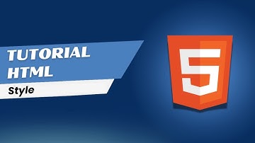Tutorial HTML | 2-5. Style