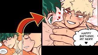 bakudeku - late Happy birthday Izuku! [english comic Dub]