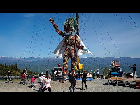 Olympics Tokyo puppet