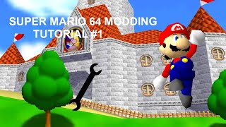 Celebrity SUPER MARIO 64 MODDING TUTORIAL #1(Introduction and Creating levels) Wealth