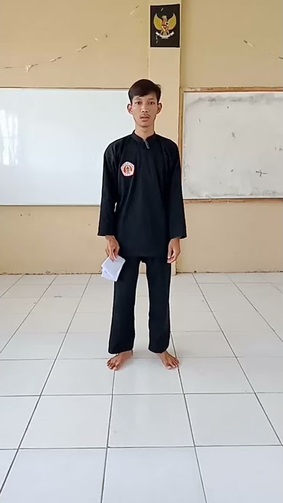 Tutorial cara memakai sabuk pencak silat🥋☑️