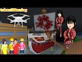 Drone Yuta Dan Mio Melihat Penampakan Kapal Hantu Kuyang Di Samping Rumah 😱 Sakura School Simulator