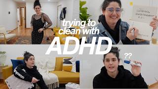this was supposed to be a “clean with me” video but my ADHD had other plans