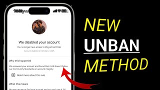 INSTAGRAM DISABLE ACCOUNT RECOVERY || HOW TO UNBAN DISABLE  ACCOUNT || #instagram #youtube #tech