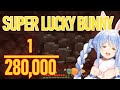 SUPER LUCKY in MINECRAFT - Usada Pekora