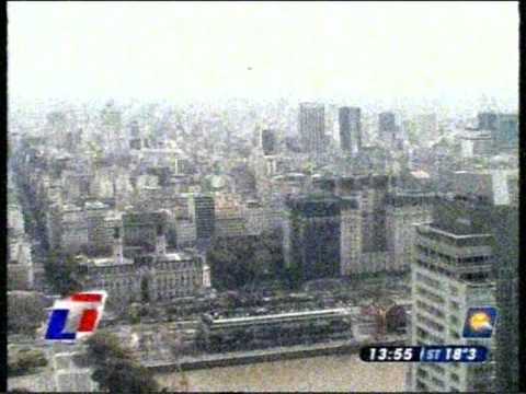 OVNI en Buenos Aires (Capturado por TN)