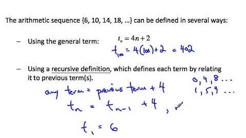 71b   Recursive Definition of a Sequence