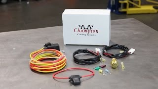 Champion Radiators: How to install an Electric Fan Relay in a vehicle