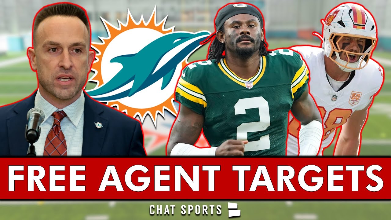Dolphins 2026 NFL Free Agent Targets For Dolphins Head Coach Jeff Hafley
