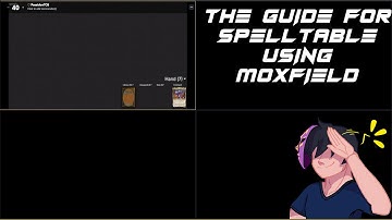 OBS Guide for using Moxfield on Spelltable