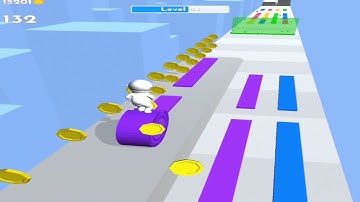 Layers Roll Level 84 - gameplay (ios android) walkthrough all levels