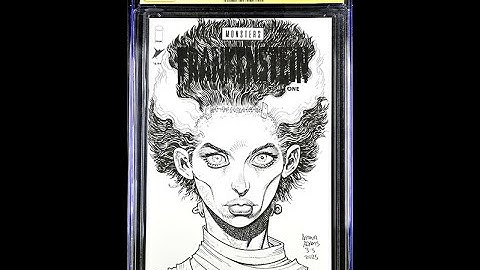 THE COLLECTION - ARTHUR ADAMS - CGC UNIVERSAL MONSTERS SKETCH COVERS UNBOXING - APRIL 2025