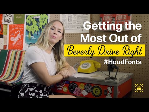 Getting The Most Out Of Beverly Drive Right Font